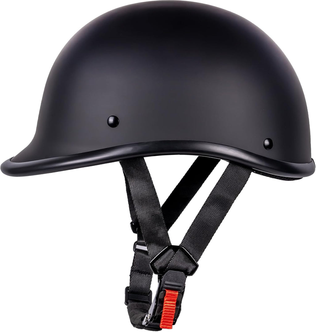 Motorcycle Helmet Half Shell Hawk Style Helmets Compact Lightweight Open Face for Motorcycle Street Bike Cruiser