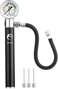 Ball Pump with Pressure Gauge, eBall Sports Ball Air Pump with Inflation Needles & Pressure Release Valve for