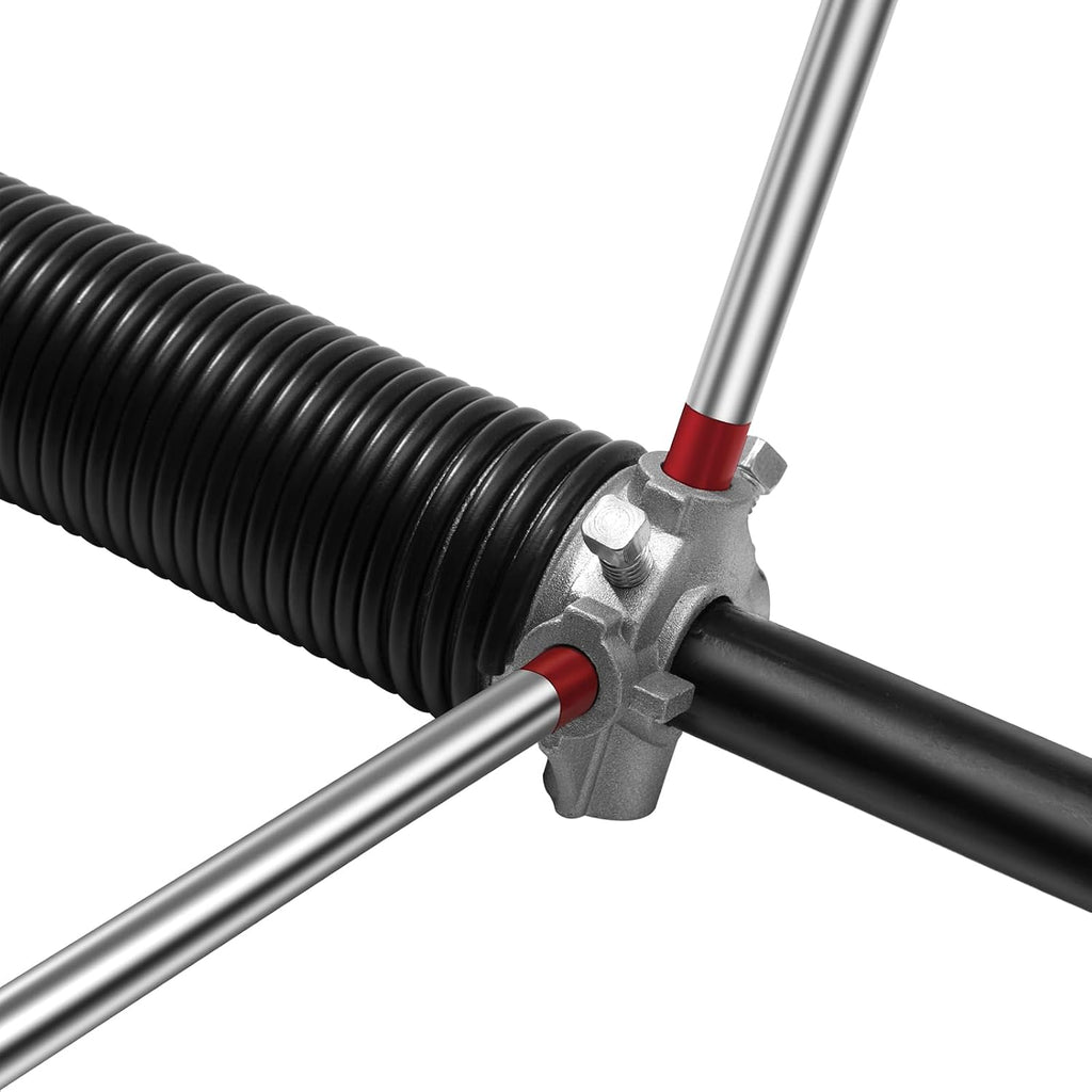 Premium 2Pcs Winding Bars with Non-Slip Handle 1/2’’ in Diameter X 17.5’’ in Length,Used for Garage Door Torsion Spring