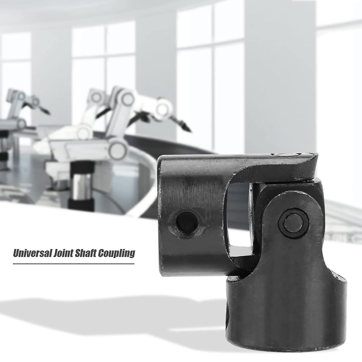 Universal Joint, 0.5in×0.9in×2in Universal Joint Socket, Steering Coupler for Connecting Model Cars, Model Ships, Robots