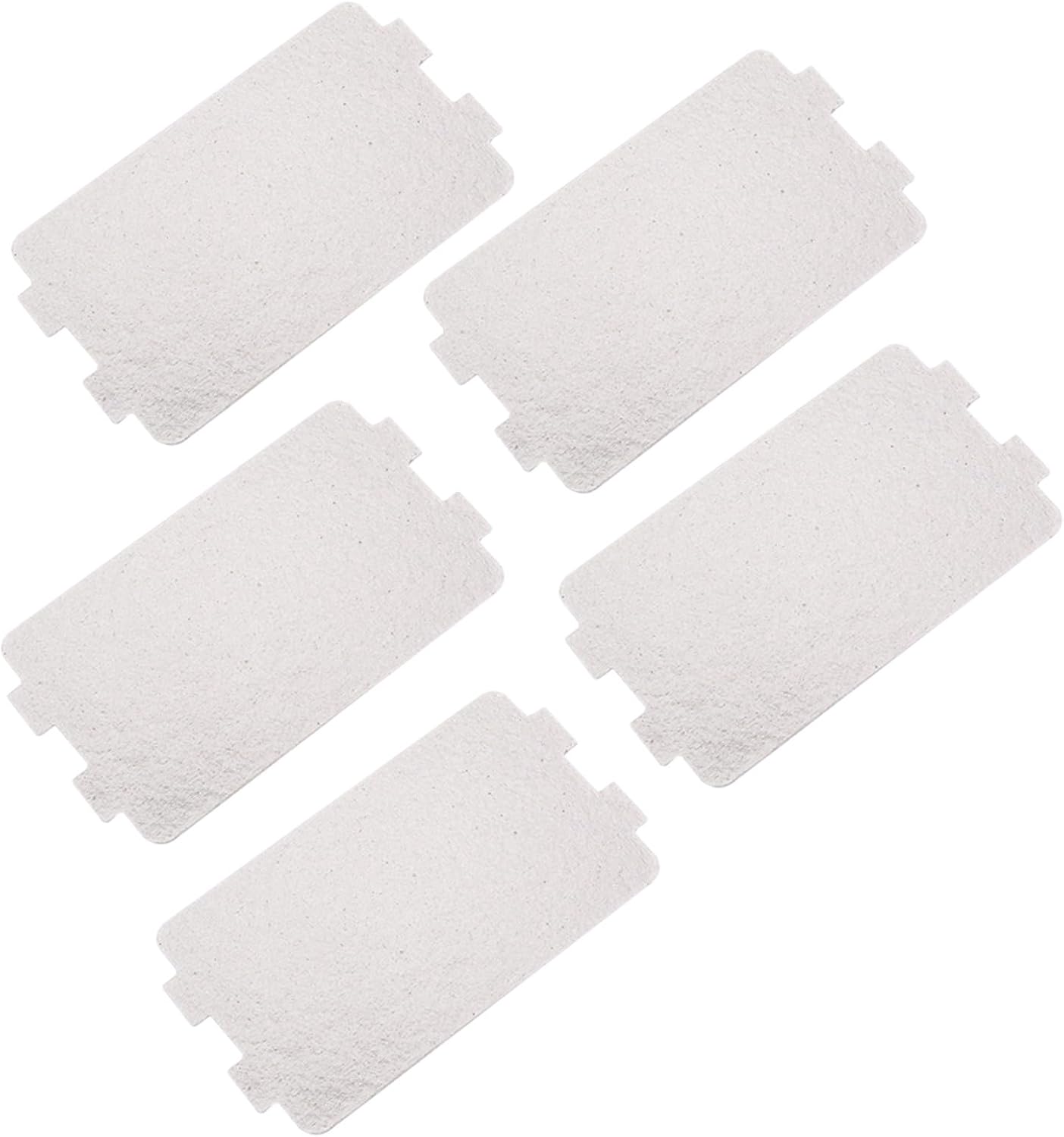 Microwave Mica Plate Replacement Waveguide Cover Repair Kit 5 Piece Set for All Microwaves Oven Compatible