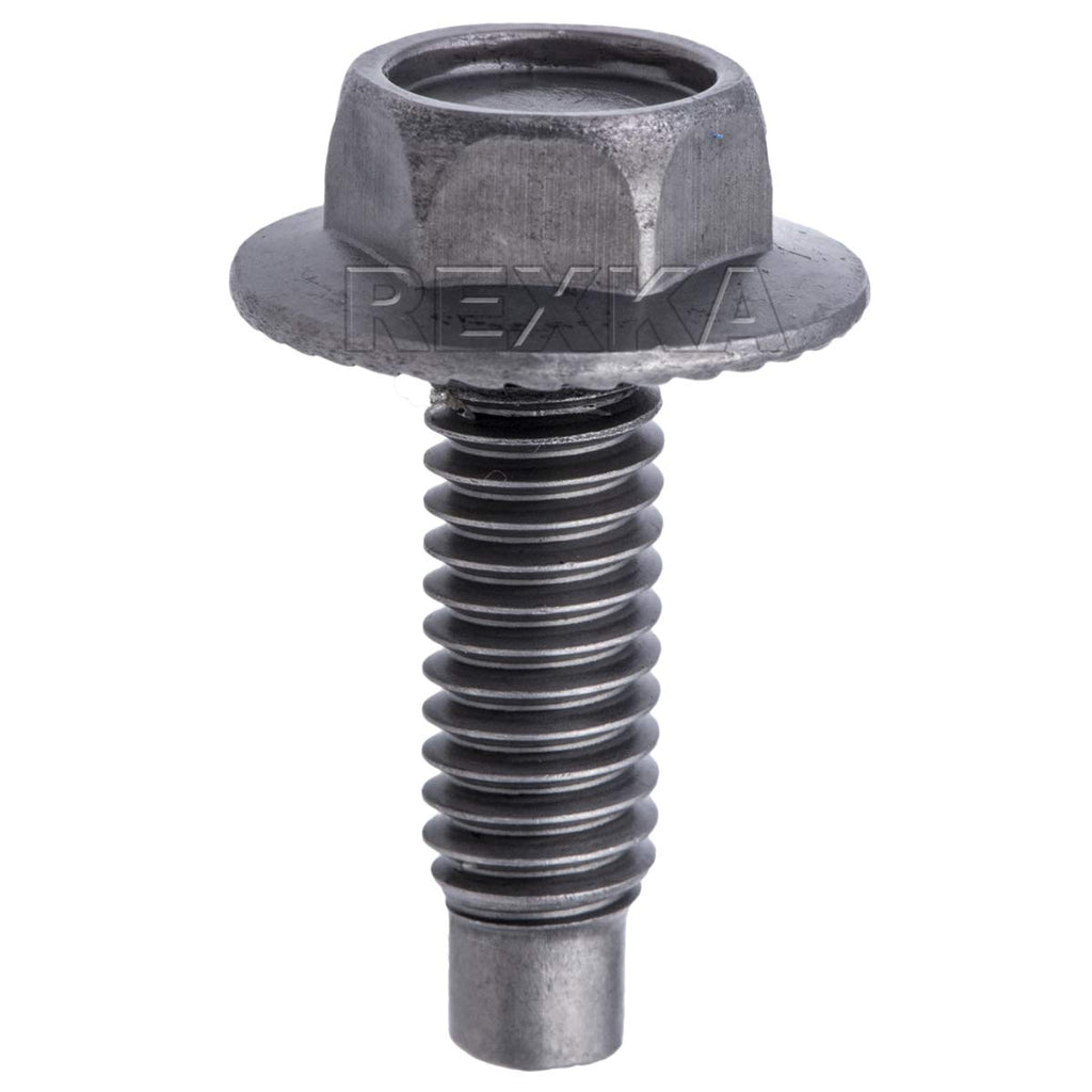 Rexka 15pcs 5/16"-18 X 1 Hex Washer Head Spin Lock Body Bolts