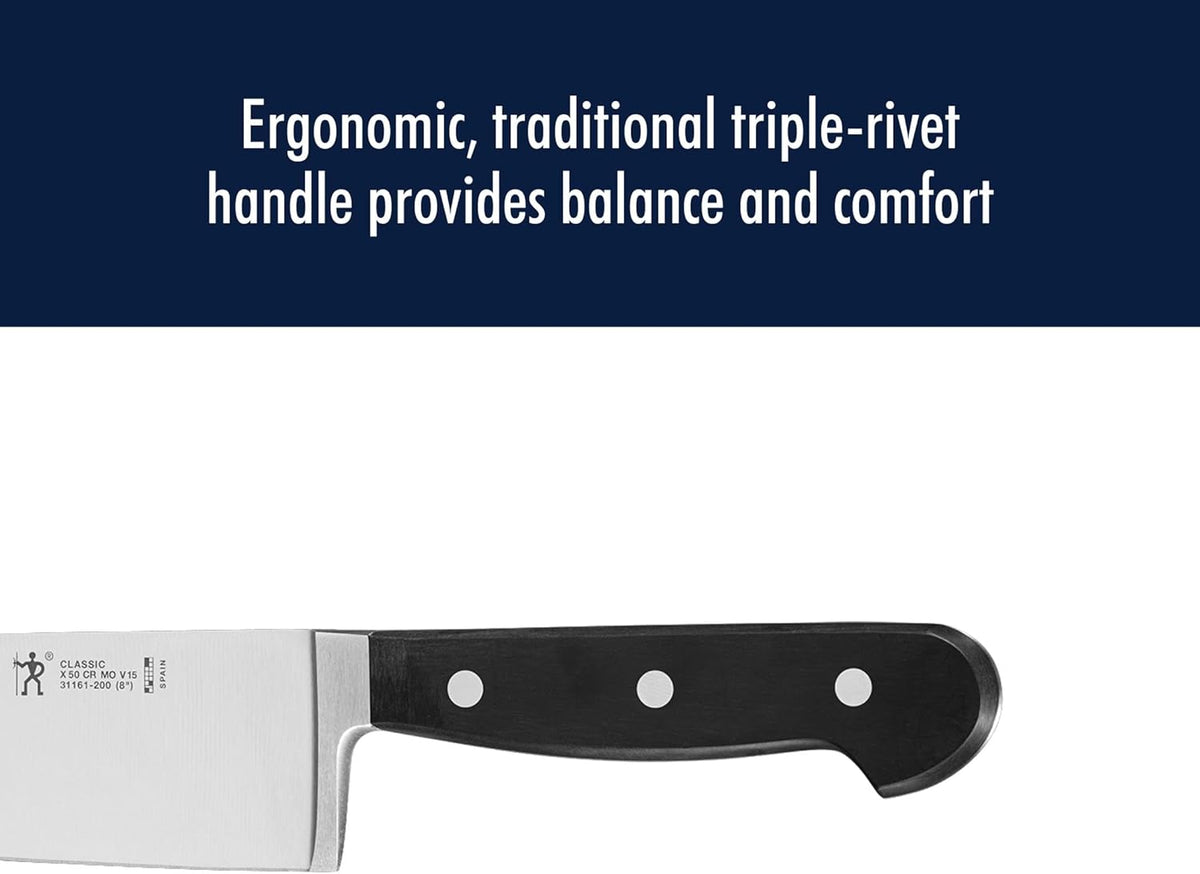 Classic 8-Inch Chef Knife, Razor-Sharp, German Engineered