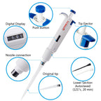 1-5mL Pipette, Adjustable Volume Micropipette