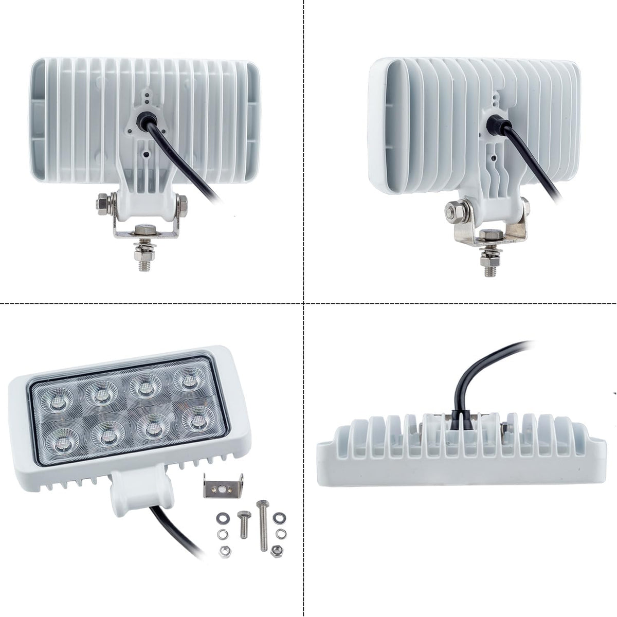 Waterproof LED Boat Light, RGBW Spreader and Deck Marine Lights