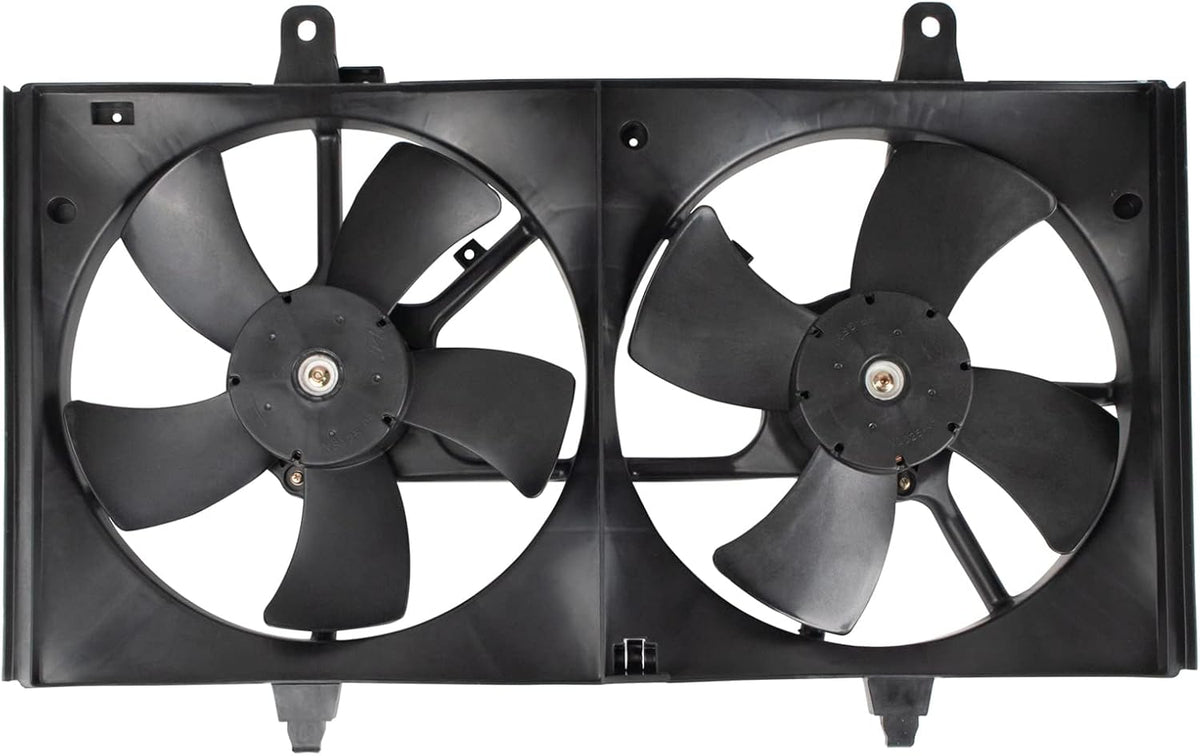 TRQ Radiator Dual Cooling Fan Assembly