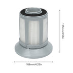 2 Set 1613056 Replacement Filter Vacuum Cleaner Filter Accessories for 1665 2156A 2715 Vacuum Cleaner
