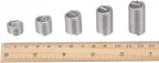 uxcell Wire Thread Inserts 1/2-13 UNC 2.0D 304 Stainless Steel Helical Type Coiled Wire Screw Repair Threaded Sleeve Steel Sheath 10pcs