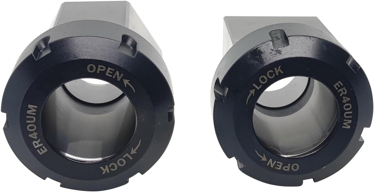 ER40 Collet Block Set, Square and Hex Collet Chucks Block