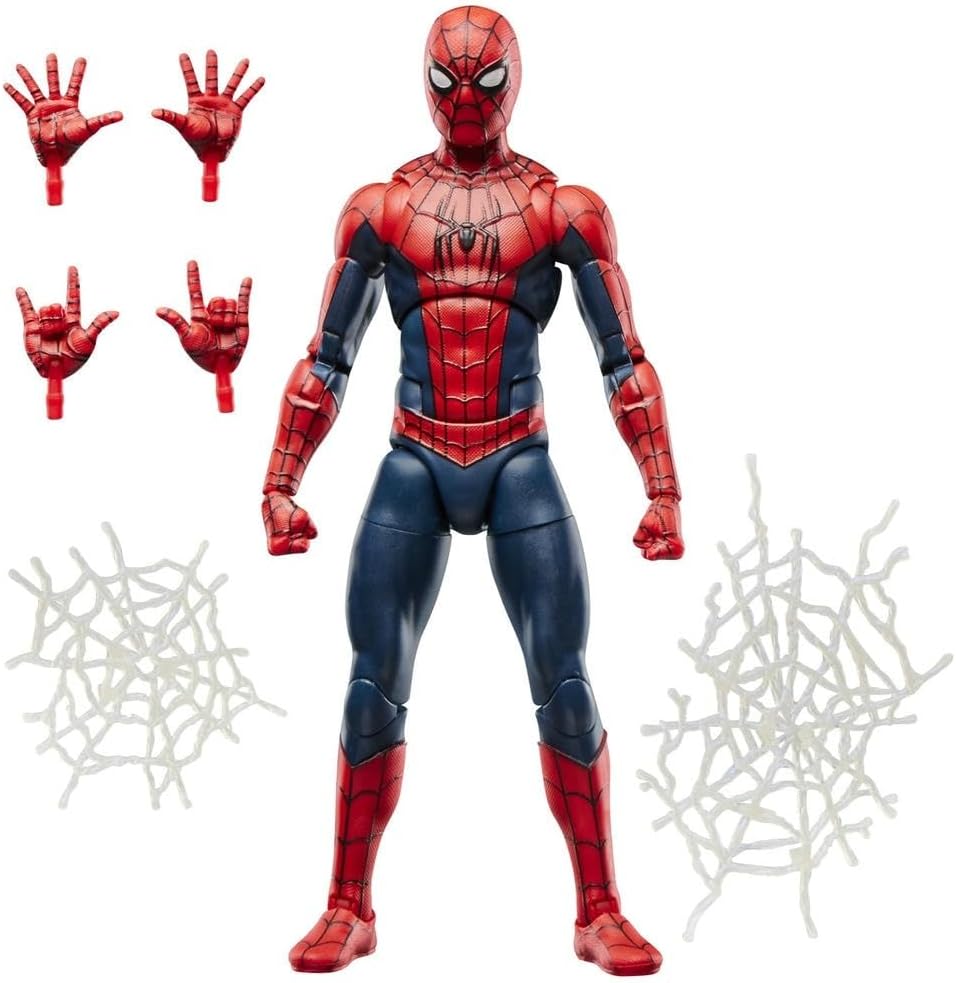 Legends Series Spider-Man, Spider-Man Day Collectible 6-Inch Action Figure Set