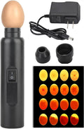 Bright Cool LED Light Egg Candler Tester Candler Candling Lamp, Egg Candler LED Light for Monitoring Eggs Development