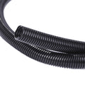 Alex Tech 25ft - 1/2 inch Split Wire Loom Tubing - Black