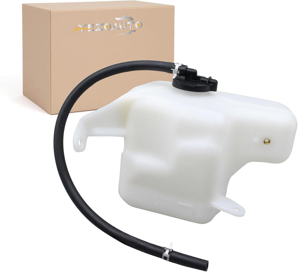Upgraded Front Pressurized Coolant Reservoir with Cap & Tube for Toyota Corolla 1.8L 2.4L 2009-2013 / Matrix 1.8L 2.4L 2009-2013 / Matrix 1.8L 2014 Replaces OE# 164700T040 1647022091 603-245