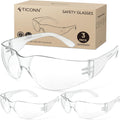 Clear Safety Glasses for Men and Women, Safety Goggles with Scratch Impact Resistant Meets ANSI Z87.1 Standard