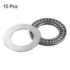 uxcell AXK2542 Thrust Needle Roller Bearings with Washers 25mm Bore 42mm OD 2mm Width 10pcs