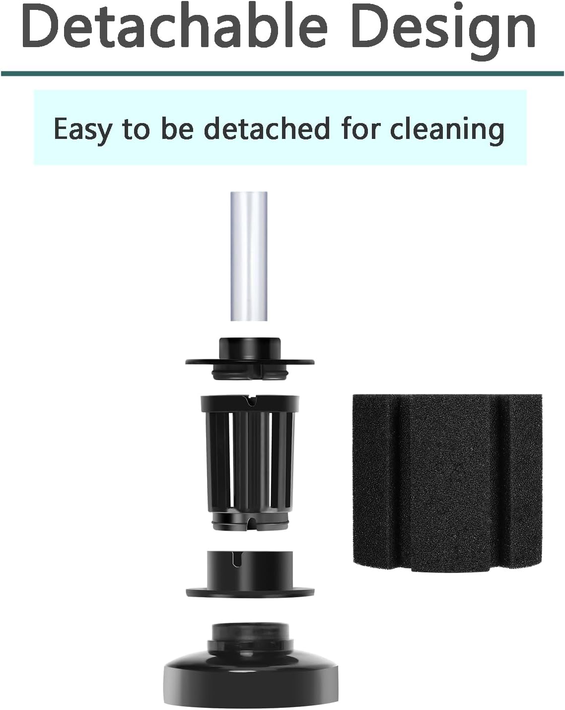 3 Pack Aquarium Bio Sponge Filter Breeding Fry Betta Shrimp Nano Fish Tank (Small up to 10Gal)