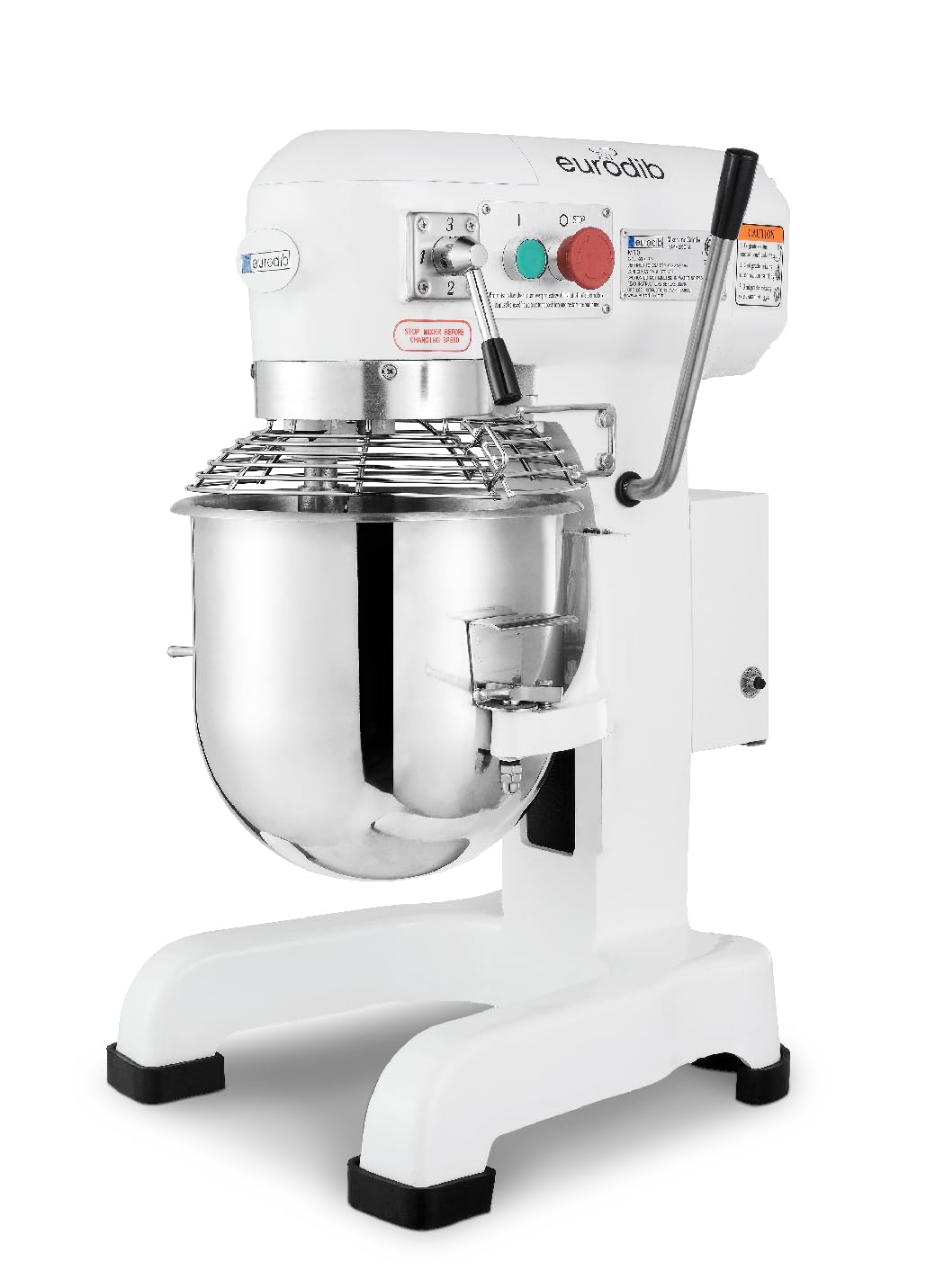Commercial Planetary Mixer, 10 Qt, Stainless Bowl – LNS M10ETL
