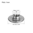 uxcell 24pcs M6 Carbon Steel Tee Nuts