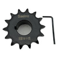 #50 Roller Chain Sprocket Type B 1 1/8 inch Bore 14 Tooth, Hardened Antirust 1045 Steel Drive Sprockets 50B14-1 1/8