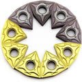 WNMG External Metal Milling Carbide insert (10pcs WNMG080408-MA UE6020)