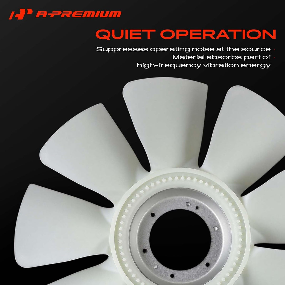 A-Premium Engine Radiator Cooling Fan Blade Compatible with Dodge