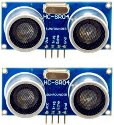 WYPH Ultrasonic Module HC-SR04 Distance Measuring Ranging Sensor for Arduino UNO for Mega R3 Duemilanove Nano Robot Pack of 10pcs
