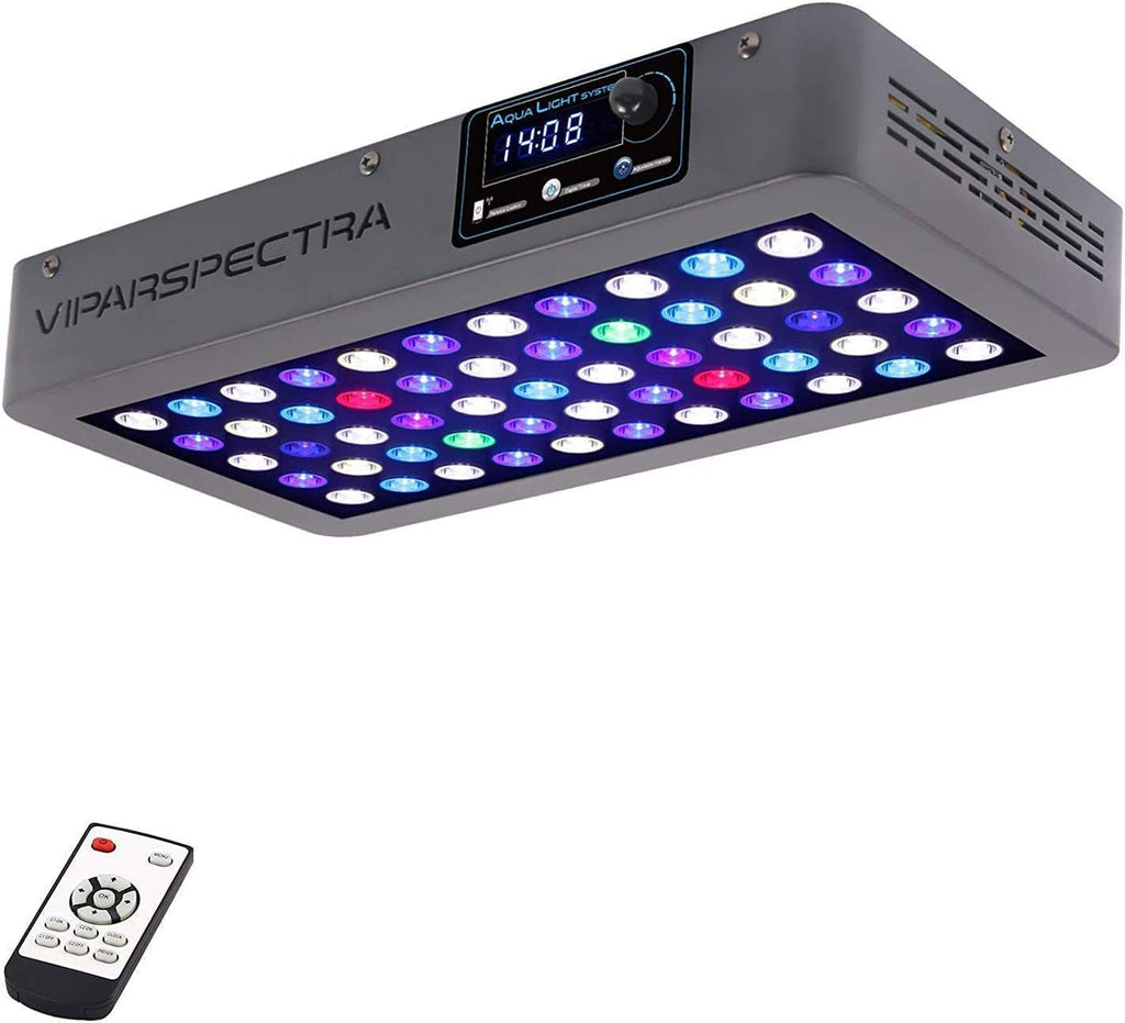 165W LED Aquarium Light Dimmable Full Spectrum LED Reef Lights