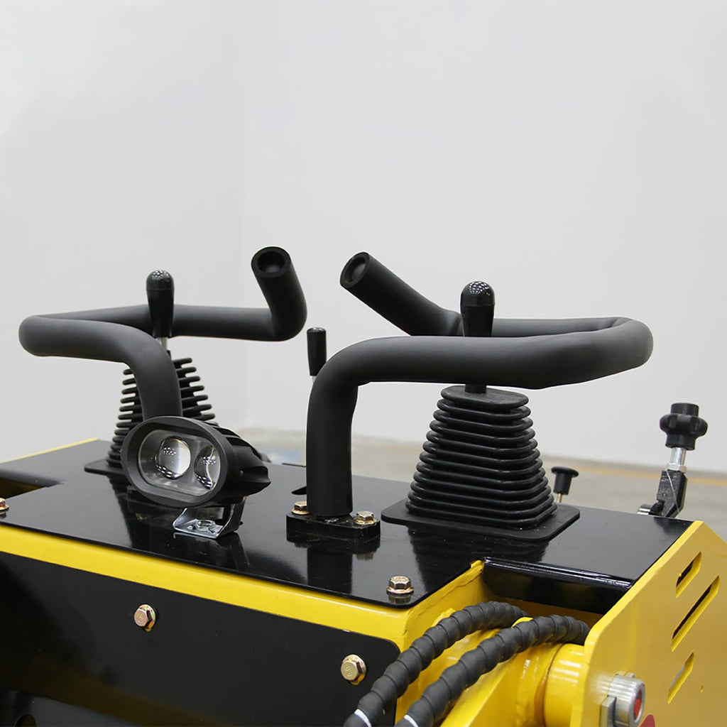 Mini Skid Steer Loader with 13.5 Hp EPA Gasoline Engine, Compact Skid Steer Loader for Farm, Tight Space and Farm