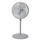 2526 16" Adjustable Pedestal Fan, gray:
