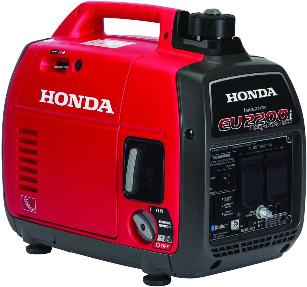EU2200ITAN 2200-Watt 120-Volt Portable Inverter Generator | Super Quiet, CO-Minder