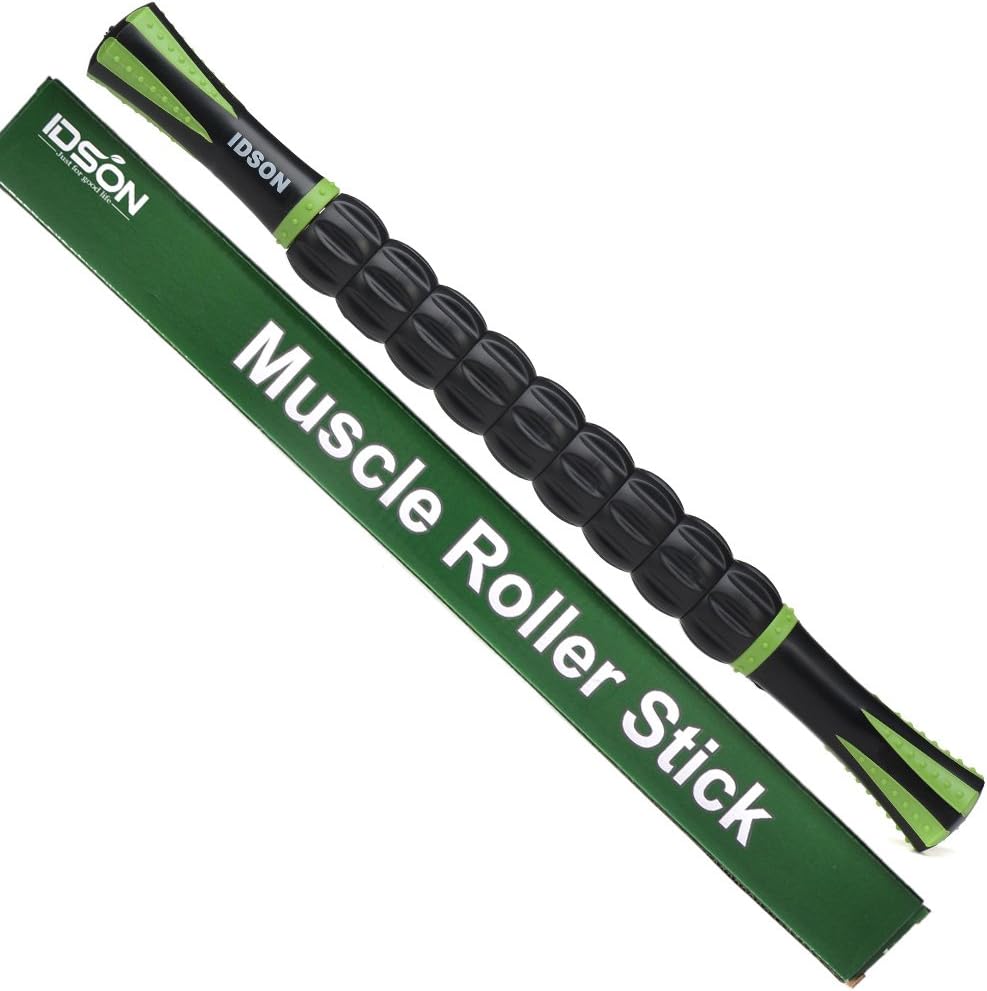 Muscle Roller Stick for Athletes- Body Massage Sticks Tools Massager for Relief Muscle Soreness,Cramping and