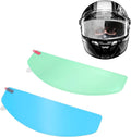 Universal Helmet Visor Anti-Fog Film + Rainproof Film, 2 PCS丨Style A | Motorcycle Helmet Lens Film, Alternative to