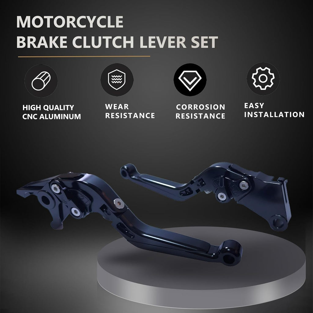 Brake Clutch Levers Replacement for Kawasaki Ninja 650 Z650 09-16