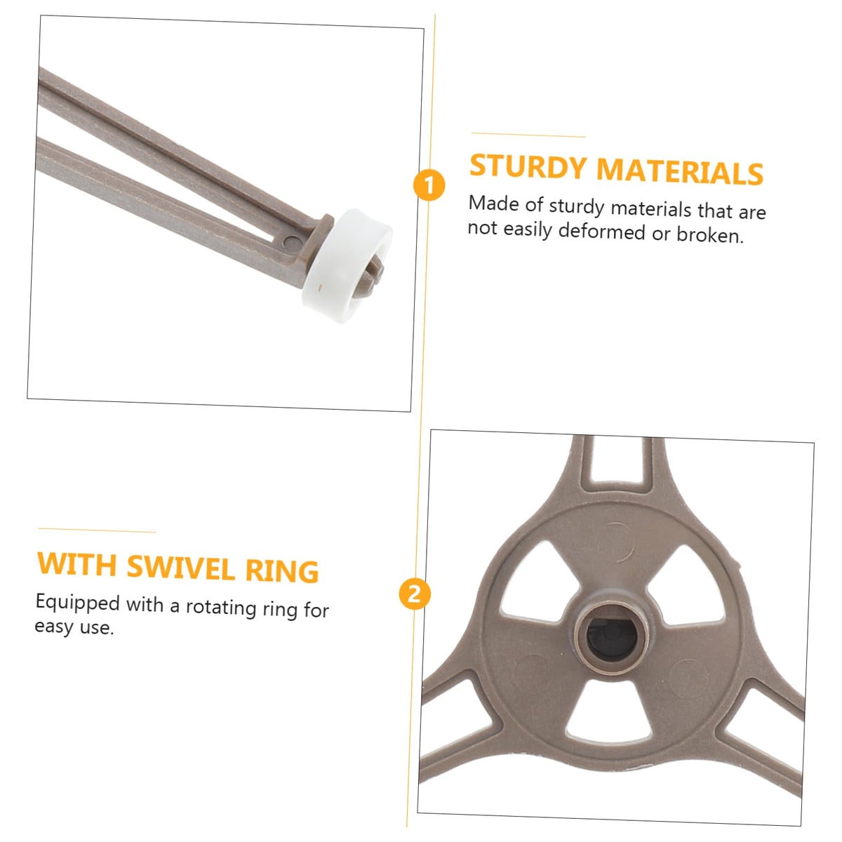 Microwave Turntable Support Ring Replacement with Triple Arm Rollers