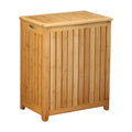 Spa-Style Bamboo Laundry Hamper
