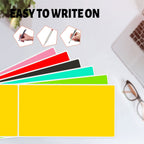 5 x 3 inch Rectangle Color-Code Sticker Label,250P Sky-Blue Moving Labels