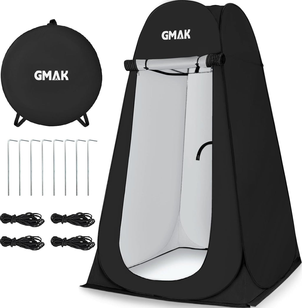 Pop Up Privacy Shower Tent, Pop Up Changing Tent, 3.94 x 3.94 x 6.23ft | Outdoor Privacy Shelter Shower Tent for