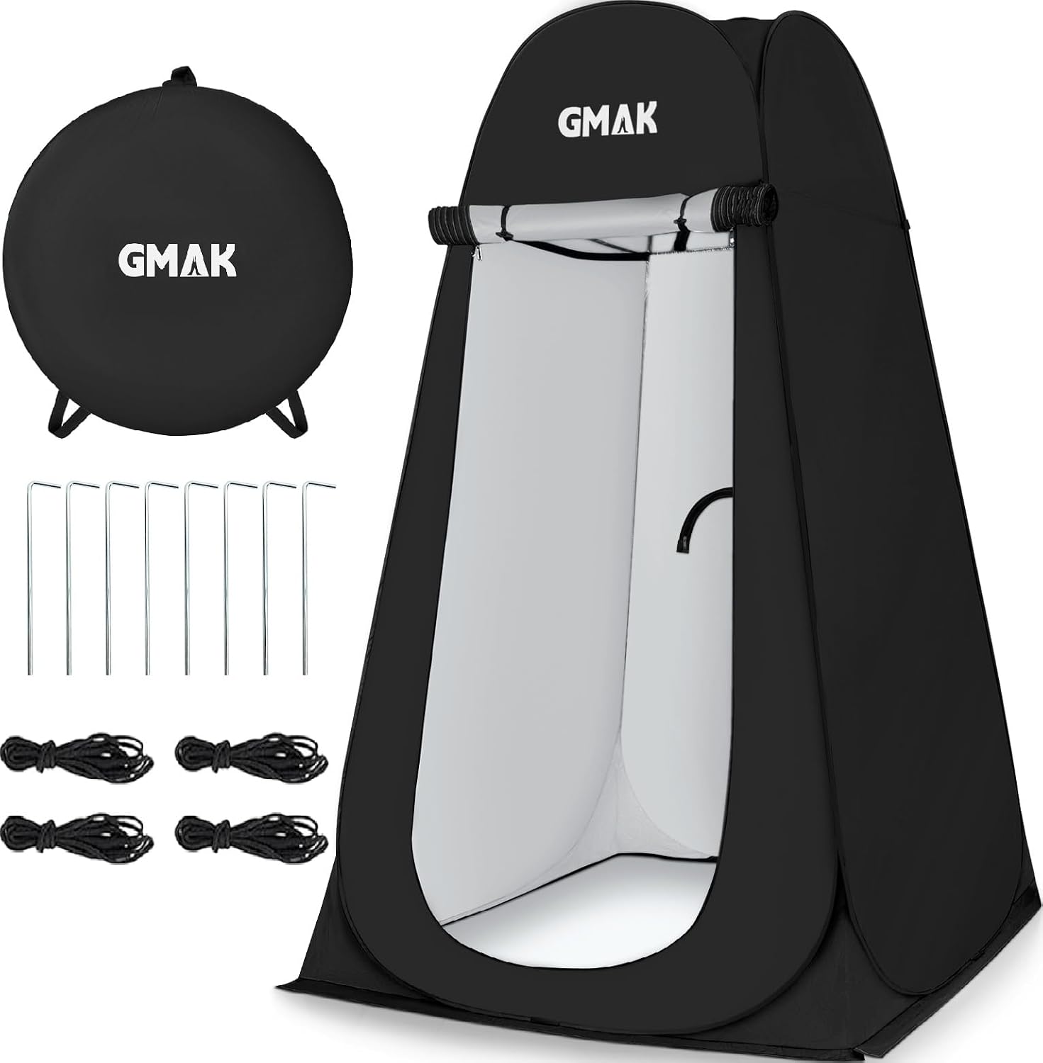 Pop Up Privacy Shower Tent, Pop Up Changing Tent, 3.94 x 3.94 x 6.23ft | Outdoor Privacy Shelter Shower Tent for