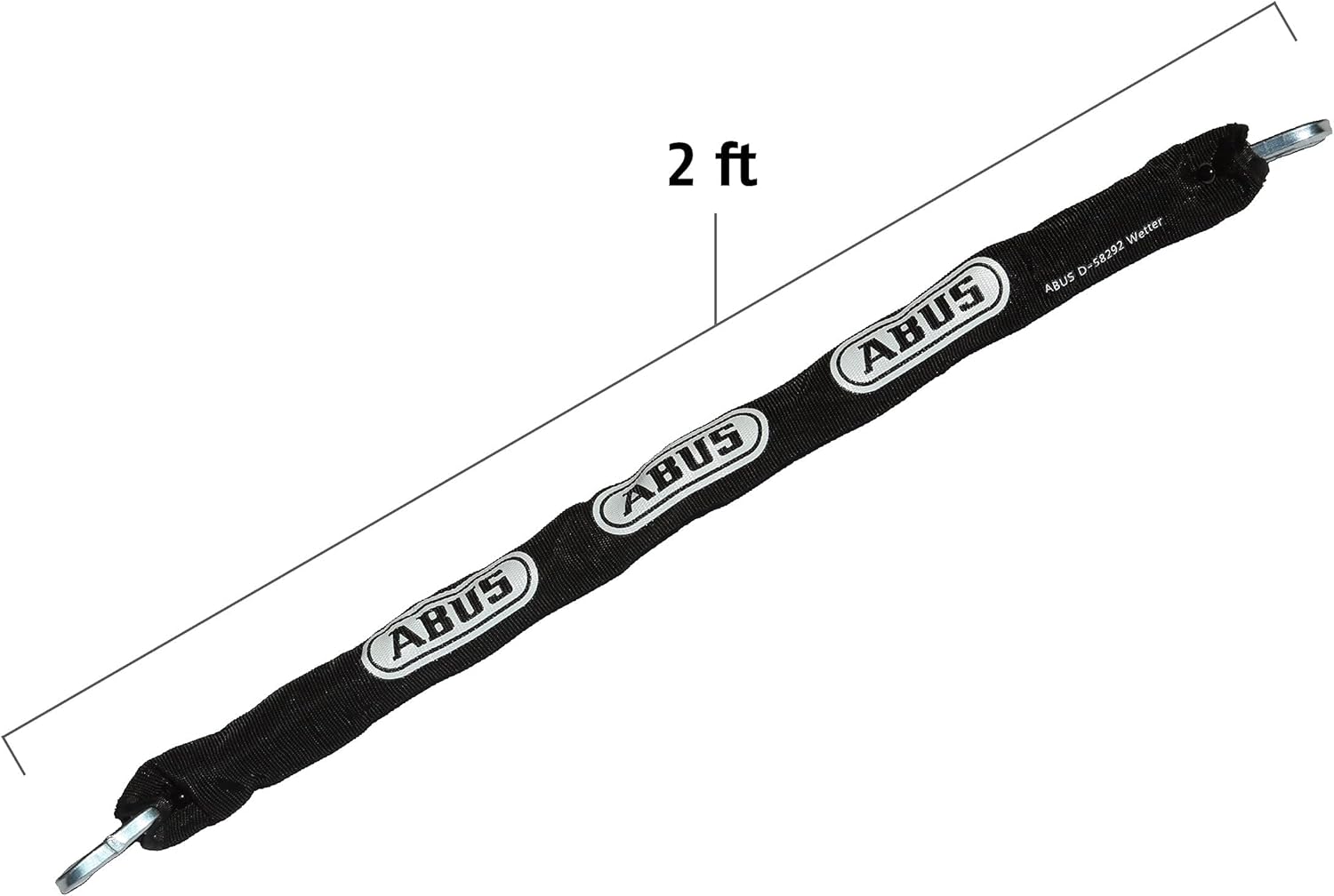 Hardened Steel 8KS/16 Thick Square Security Chain | for Bikes, Containers, Trailers, ATV's, Motorcycles and
