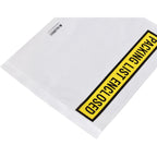 Panel Face Envelopes, "Packing List Enclosed", 12"L x 10"W, Yellow, 500/Pack