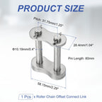 DTGN ISO(DIN) 20B-2 Roller Chain Connect Link, 31.75mm Pitch