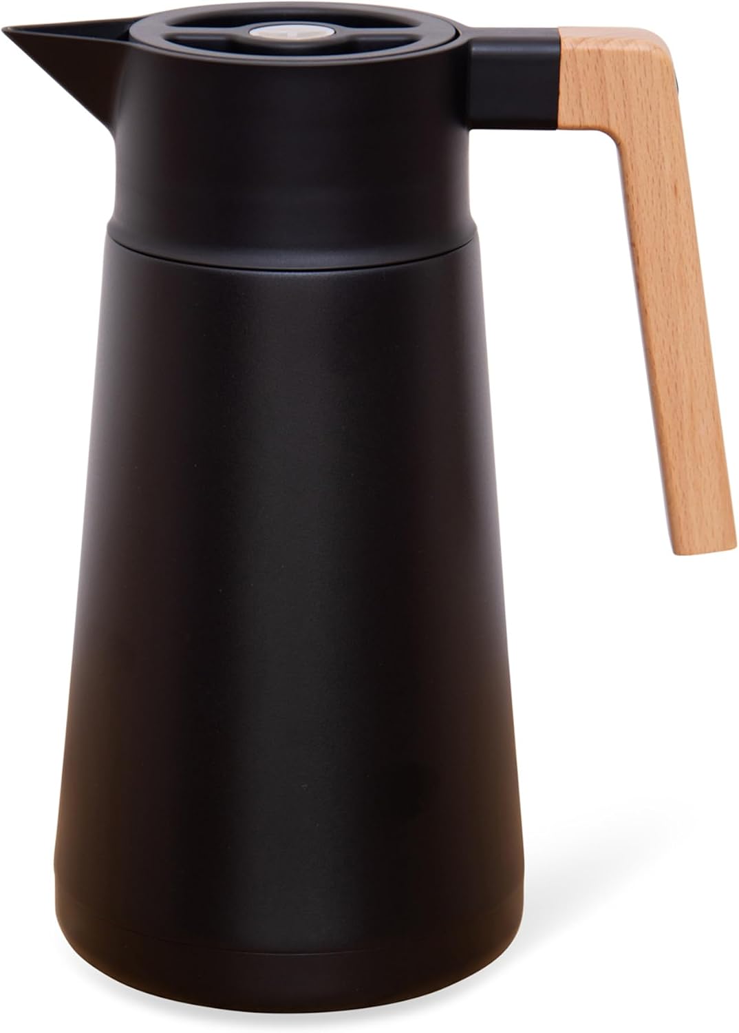 Thermal Coffee Carafe, Brews Up to 68 Oz - Stainless Steel, Tea Infuser