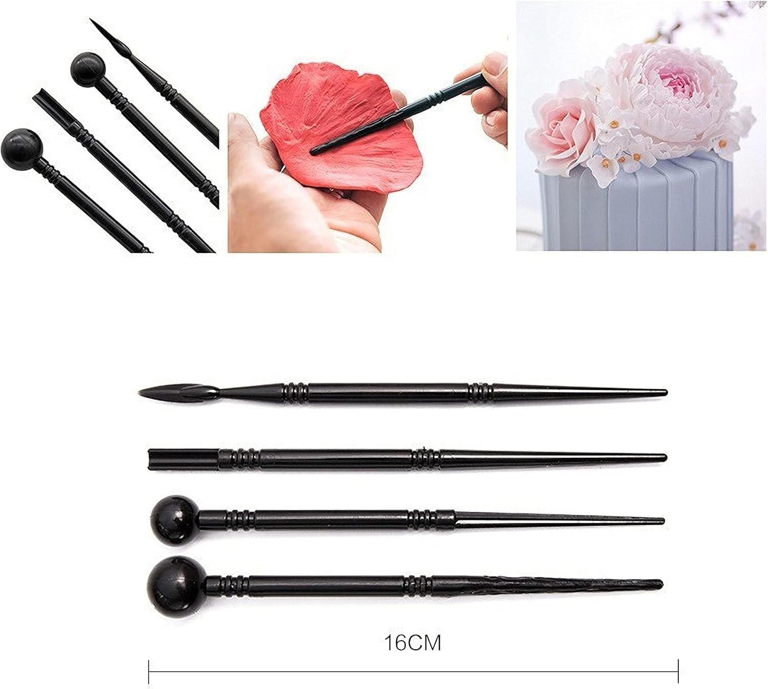 35pcs Clay Sculpting and Pottery Tools Kit - Air Dry and Polymer Clay Dotting Tools - Ceramic Supplies for Modeling