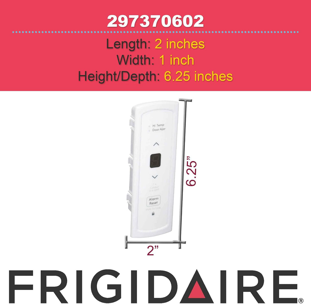 Frigidaire 297370602 Main Control Board for Freezers, White