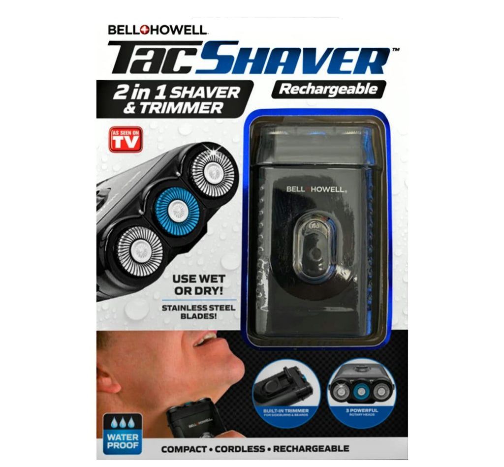 TACSHAVER Moustache and Beard Trimmer, Shaver Seen On TV (Regular)