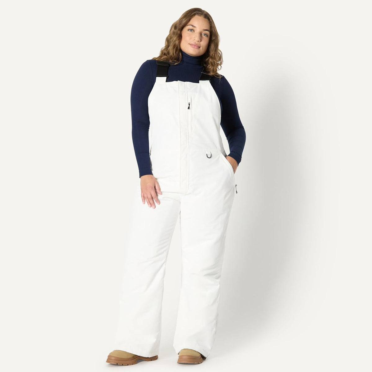 Women's Regular-Fit Water-Resistant Insulated Ski Bib