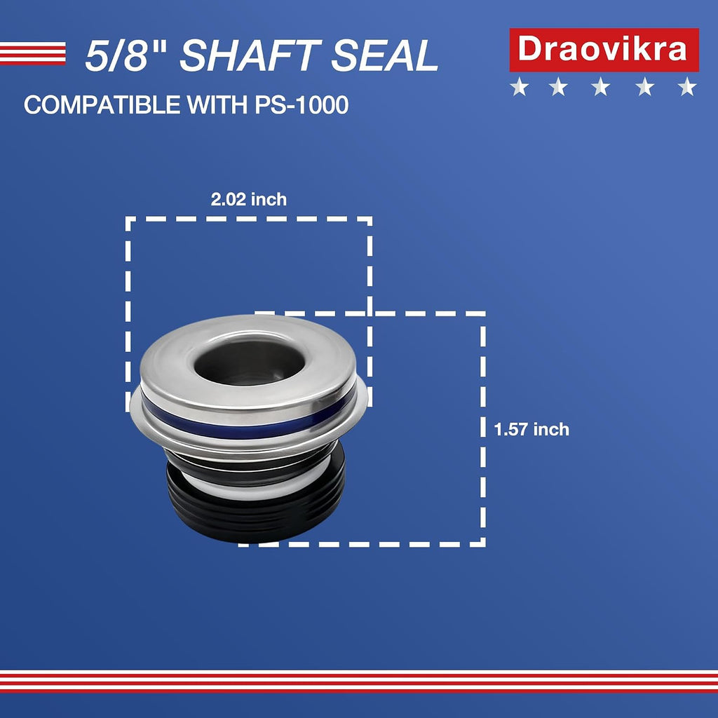 PS-1000 AS-1000 Shaft Seal for WhisperFlo IntelliFlo Pump