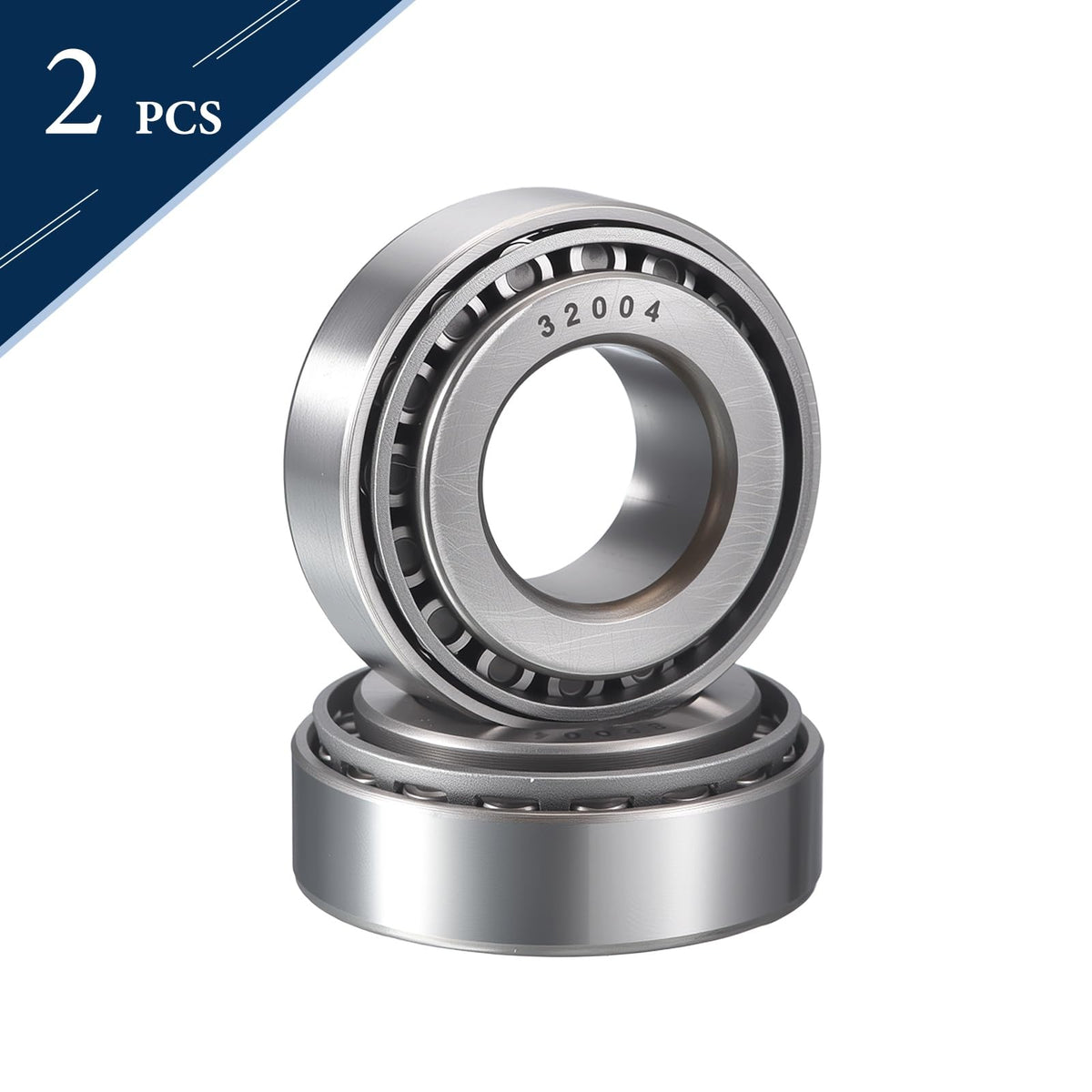 HIPicco 2 Pack 32004 Tapered Roller Bearing Cone and Cup Set