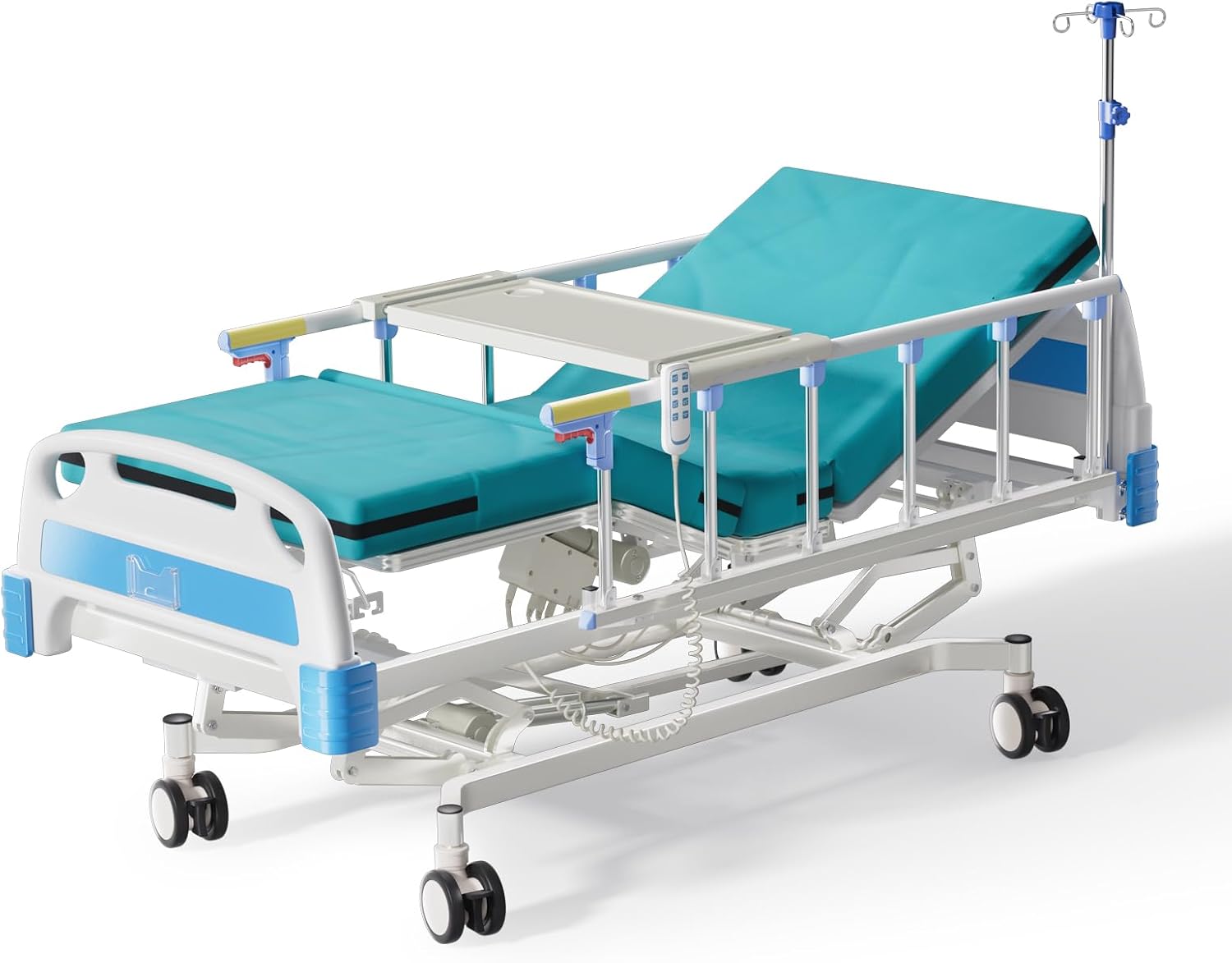 2026 New Upgrade 3 Function Full Electric 600LBS Hospital Bed, Medical Equipment, Hospital Beds for Home or Hospital