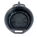 Capri Tools CP21024 Portable Oil Drain Pan, 2 gallon, Black
